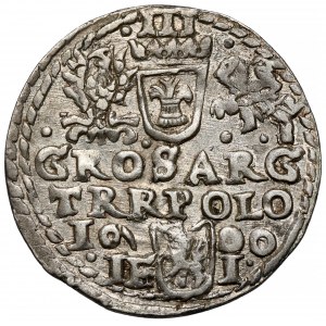Zygmunt III Waza, Trojak Olkusz 1600 - brak G - bardzo rzadki