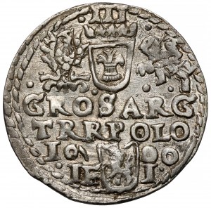 Sigismund III Vasa, Trojak Olkusz 1600 - no G - very rare