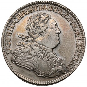 Fryderyk Chrystian, Gulden (2/3 talara) 1763 FWóF, Drezno