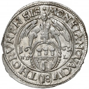 Ján II Kazimír, Ort Torun 1662 HDL - krásny