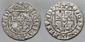 Sigismondo III Vasa, mezzo binario Bydgoszcz 1622-1623 - set (2 pezzi)