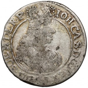 Jan II Kazimierz, Ort Elbląg 1665 IP - Paulson - RZADKOŚĆ