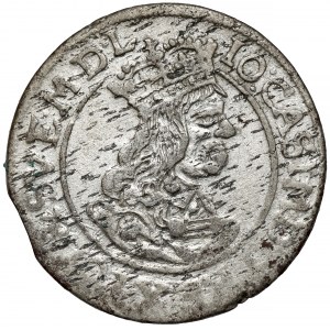 Jan II Kazimierz, Szóstak Kraków 1662 AT