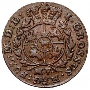 Poniatowski, Grosz 1792 MV, Warszawa