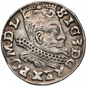 Zygmunt III Waza, Trojak Wschowa 1599 - z kokardą