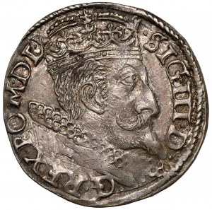 Sigismund III Vasa, Trojak Bydgoszcz 1597 - RARE bust
