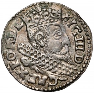 Zygmunt III Waza, Trojak Bydgoszcz 1598- B z prawej