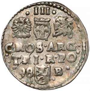 Zygmunt III Waza, Trojak Bydgoszcz 1598- B z prawej