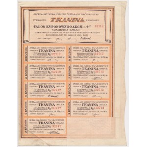 TKANINA Sp. Akc. Handlu Towarami Włóknistemi, Em.4, 500 mkp
