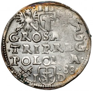 Sigismund III Vasa, Troika Poznań 1588 ID - dissimilar bust