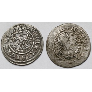Zygmunt I Stary, Półgrosz Wilno 1509 i Kraków 1511 - zestaw (2szt)