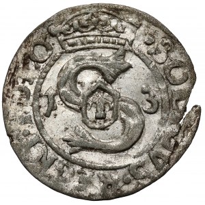 Zygmunt III Waza, Szeląg Bydgoszcz 1613 - orzeł