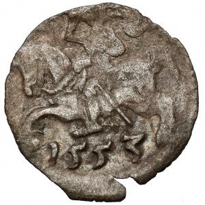 Zygmunt II August, Denar Wilno 1553