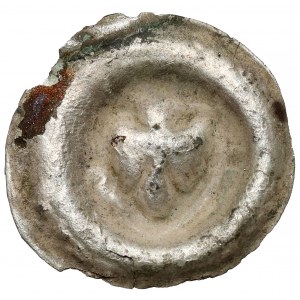 Zakon Krzyżacki, Brakteat - Orzeł w tarczy (1391-1415) - rzadki