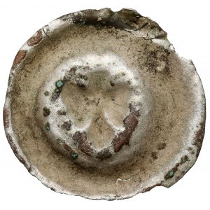 Zakon Krzyżacki, Brakteat - Orzeł w tarczy (1391-1415) - rzadki