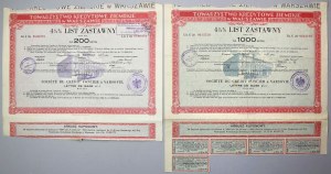 Warsaw, TKZ, Pledge Letters, 5th series, Lit.G, J (2pcs)