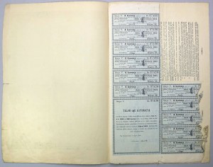 Lwów, Galicyjskie TKZ, List zastawny 200 kr 1906