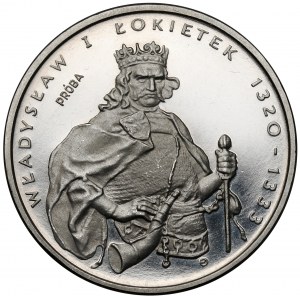 Próba NIKIEL 1.000 złotych 1986 Władysław I Łokietek