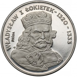 Próba NIKIEL 500 złotych 1986 Władysław I Łokietek