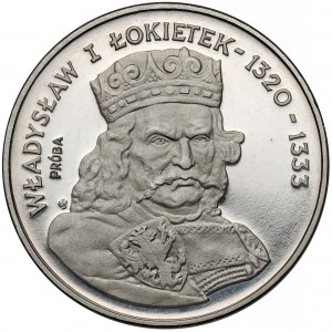 Próba NIKIEL 500 złotych 1986 Władysław I Łokietek