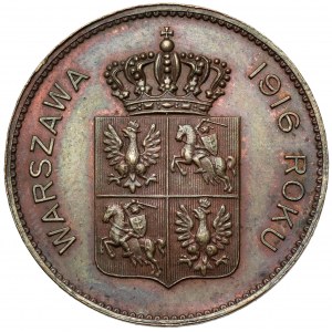 Medalik, 125 rocznica Uchwalenia Konstytucji 3 Maja 1916