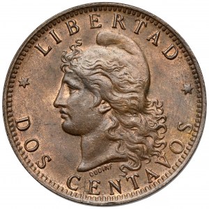 Argentina, 2 centavos 1893