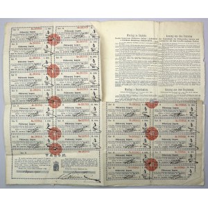 Lwów, Bank Krajowy, 4% List zastawny 200 kr 1905