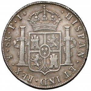 Hiszpania, Karol IV, 8 reali 1803, Boliwia
