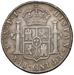 Hiszpania, Karol IV, 8 reali 1803, Boliwia