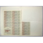Lwów, Akc. Bank Hipoteczny, 5% List zastawny 100 dolarów 1933 RZADKOŚĆ