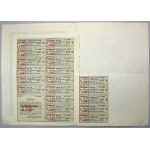 Lwów, Akc. Bank Hipoteczny, 5% List zastawny 100 dolarów 1933 RZADKOŚĆ