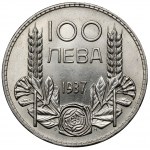 Bułgaria, Boris III, 100 leva 1937