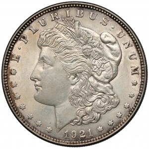 USA, Dolar 1921, Philadelphia - Morgan Dollar