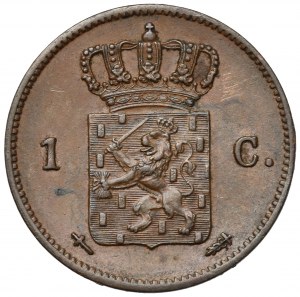 Niederlande, Willem III, Cent 1863
