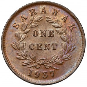 Sarawak, Cent 1937