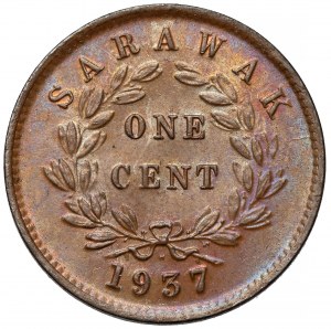 Sarawak, Cent 1937