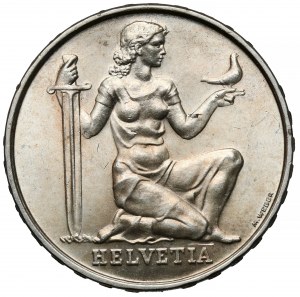 Suisse, 5 francs 1936