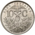Boliwia, 10 centavos 1907