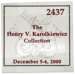 Poniatowski, Półzłotek 1781 EB - rzadkość - PIĘKNY - ex. Karolkiewicz