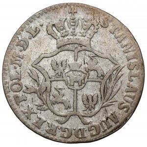 Poniatowski, Półzłotek 1773 AP - ex. Karolkiewicz