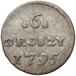 Poniatowski, 6 pennies 1795