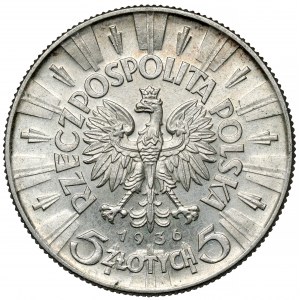 Piłsudski 5 złotych 1936