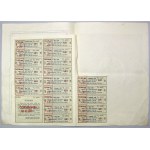 Lwów, Akc. Bank Hipoteczny, 5% List zastawny 100 dolarów 1933 RZADKOŚĆ
