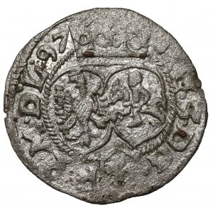 Zygmunt III Waza, Szeląg Lublin 1597 - przejściowy - rzadkość