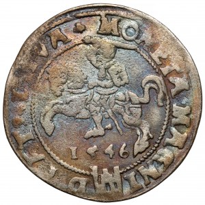 Zikmund II August, litevský pěší groš 1546