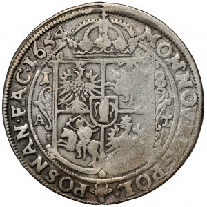 Jan II Kazimierz, Ort Poznań 1654 AT