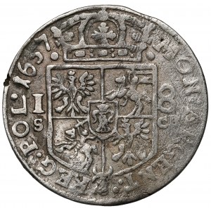 Jan II Kazimierz, Ort Kraków 1657 IT SCH