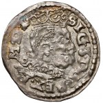 Zygmunt III Waza, Trojak Lublin 1596 - ex. Hutten-Czapski