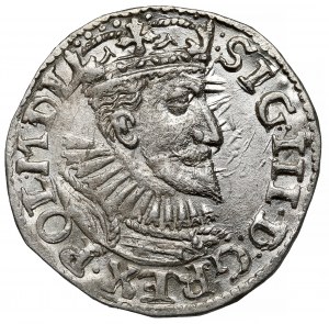 Sigismund III Vasa, Trojak Bydgoszcz 1595 - narrow head