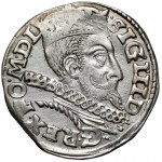 Zygmunt III Waza, Trojak Poznań 1601 - P przy Pogoni - rzadkość